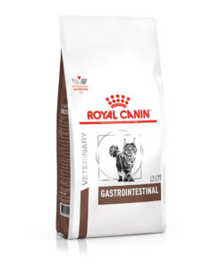 Royal Canin Veterinary Gastrointestinal cat food for digestive health and sensitive stomachs