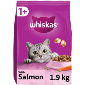 Whiskas salmon cat food 1.9kg
