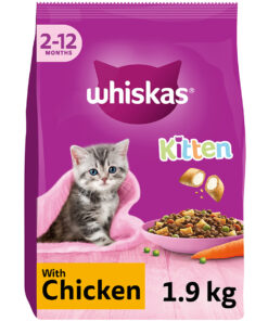 Whiskas kitten chicken cat food 1.9kg
