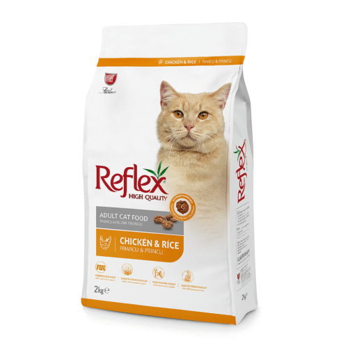 Reflex adult cat food chicken n rice