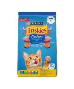 Friskies Seafood Sensations Cat Food with Tuna, Salmon, Shrimp, Crab & Sea Fish