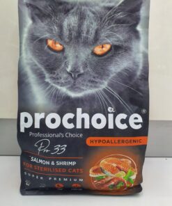 Prochoice Salmon and Shrimp Cat Food for Adult Cats – High Protein Formula