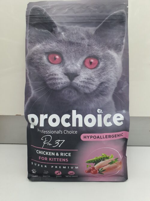 Prochoice Chicken and Rice Kitten Food – 2kg Pack for Growing Kittens